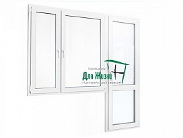 Балконный блок (1800*2100) (стекло)